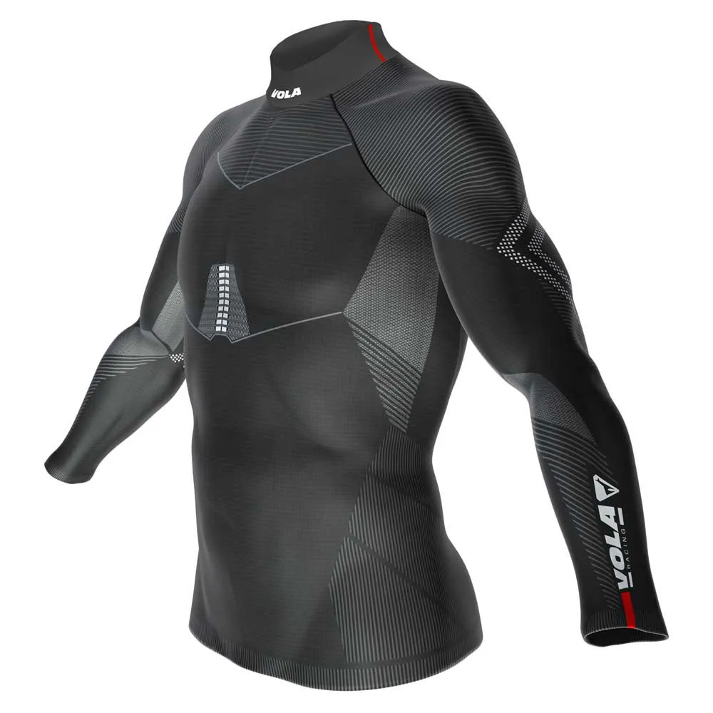 Vola Langarmet Baselag, Black / grey