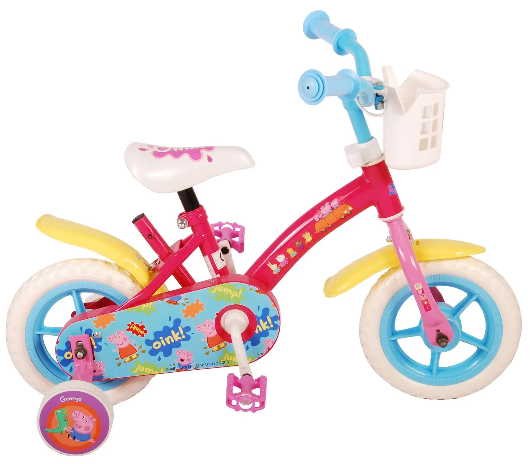 Volare 10"Peppa Gris barnesykkel
