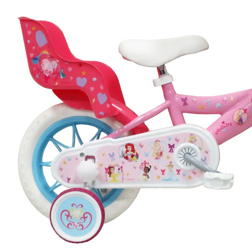 Volare Disney Princess 12´´ Sykkel, Pink, 3-5Y, Barnesykkel