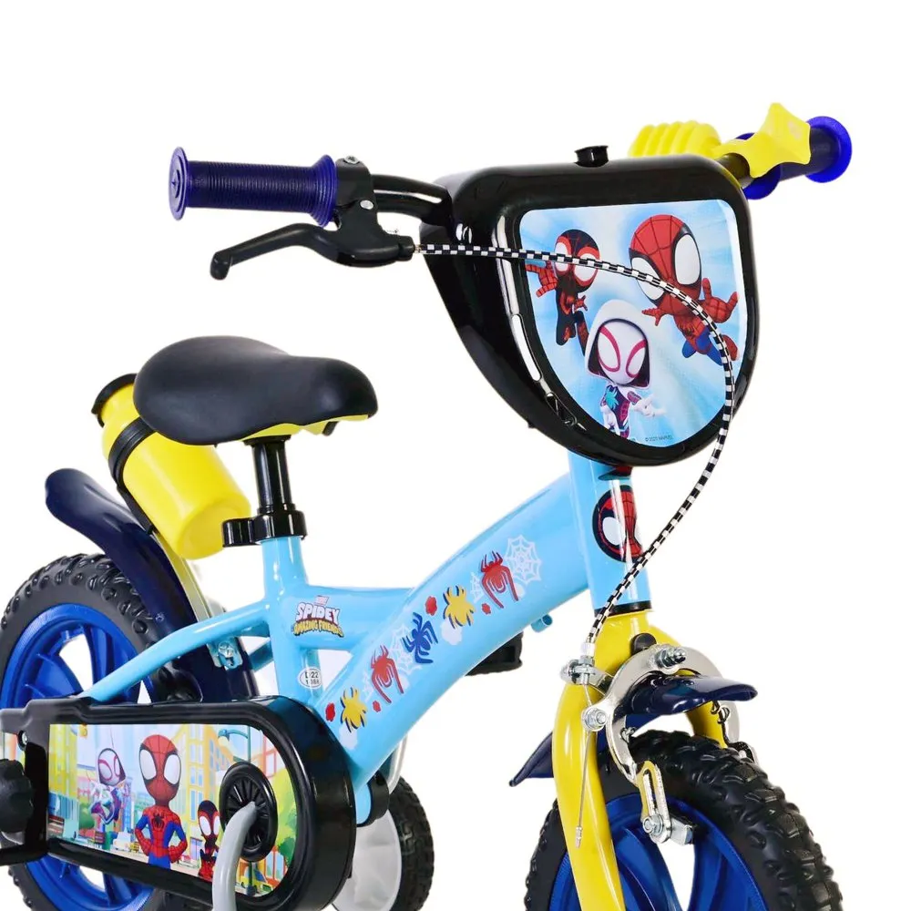 Volare Spidey Amazing Friends 12´´ Sykkel, Blue, 3-5Y, Barnesykkel