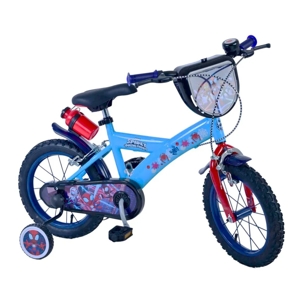 Volare Spidey Amazing Friends 14´´ Sykkel, Blue, 4-6Y, Barnesykkel Volare Spidey Amazing Friends 14´´ Sykkel, Blue, 4-6Y, Barnesykkel