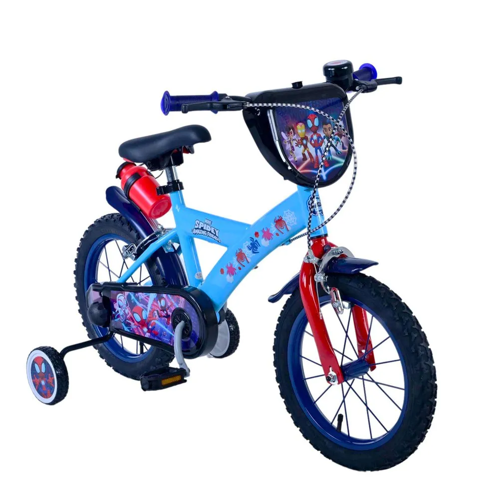 Volare Spidey Amazing Friends 14´´ Sykkel, Blue, 4-6Y, Barnesykkel Volare Spidey Amazing Friends 14´´ Sykkel, Blue, 4-6Y, Barnesykkel
