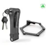 Voxom Clipster Foldelås, Black, 60 x 189mm
