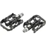 Voxom Pe18 Spd Sykkelpedaler, Black, One Size