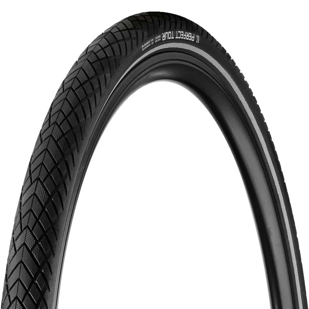 Vredestein Perfect Tour 55 Tpi 28´´ X 37 Urban Stive Sykkeldekk, Black, 28" x 37