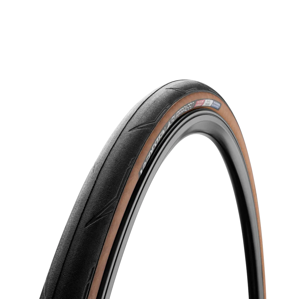 Vredestein Superpasso tube foldedekk road 700x25c svart, Sykkeldekk