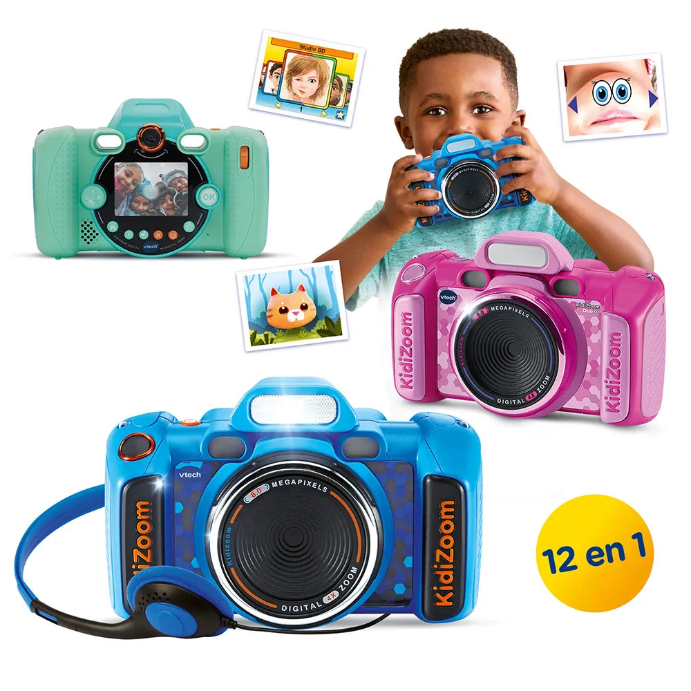 Vtech Kidizoom Duo Fx 12 I 1 Akvamarin, Green, One Size Vtech Kidizoom Duo Fx 12 I 1 Akvamarin, Green, One Size