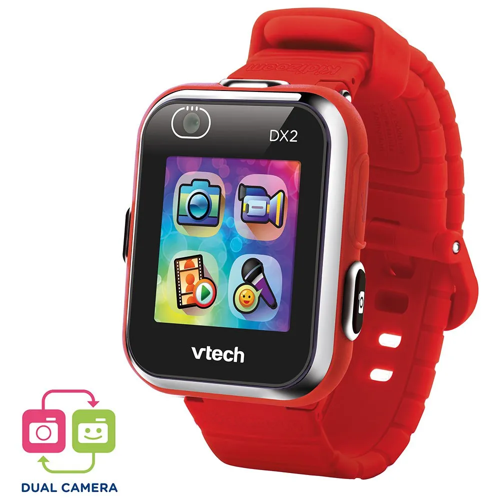 Vtech Kidizoom Smart Dx2 Klokke, Red, One Size