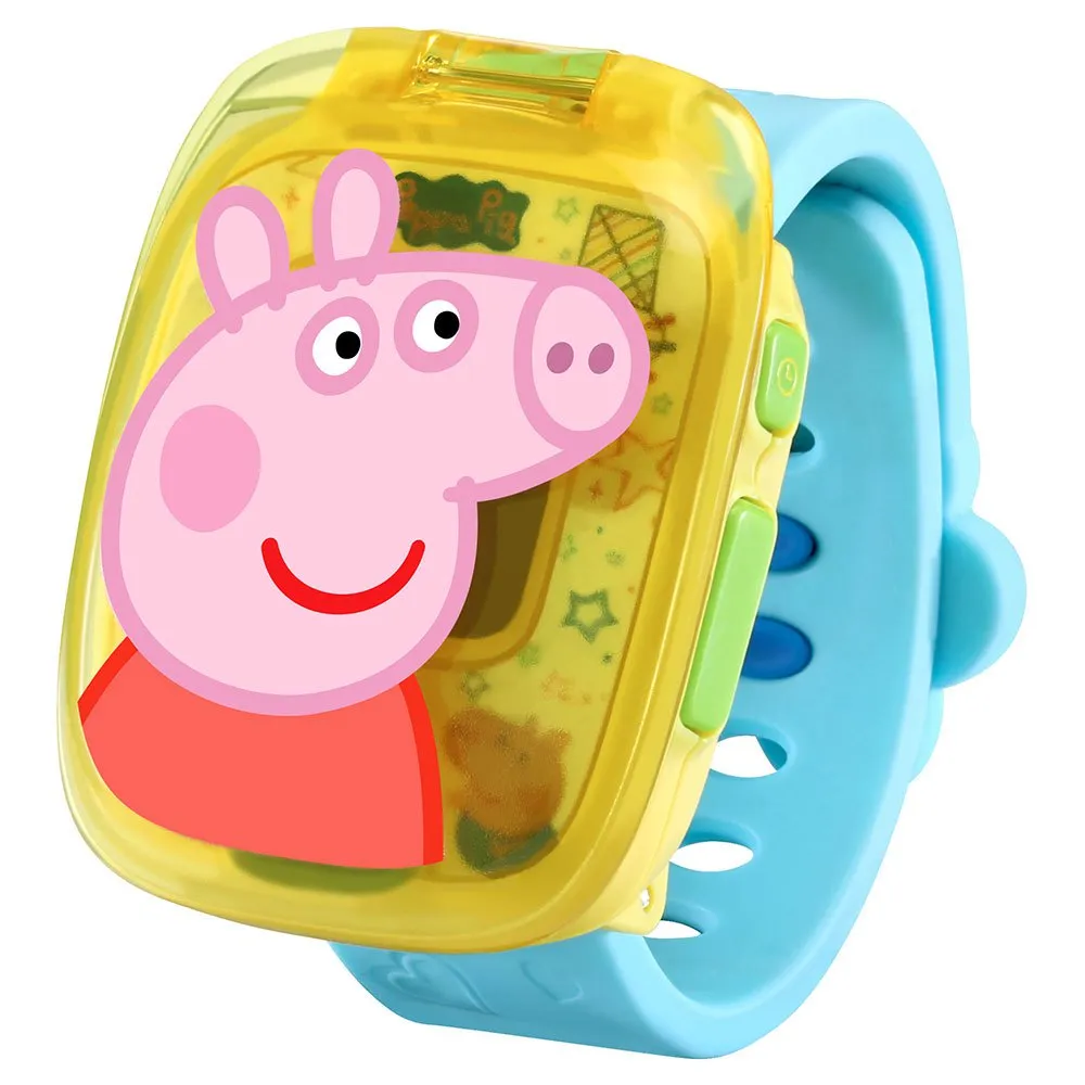 Vtech Peppa Pig ´s Klokke Læringsspill For Barn Versjon Spansk, Blue, One Size Vtech Peppa Pig ´s Klokke Læringsspill For Barn Versjon Spansk, Blue, One Size