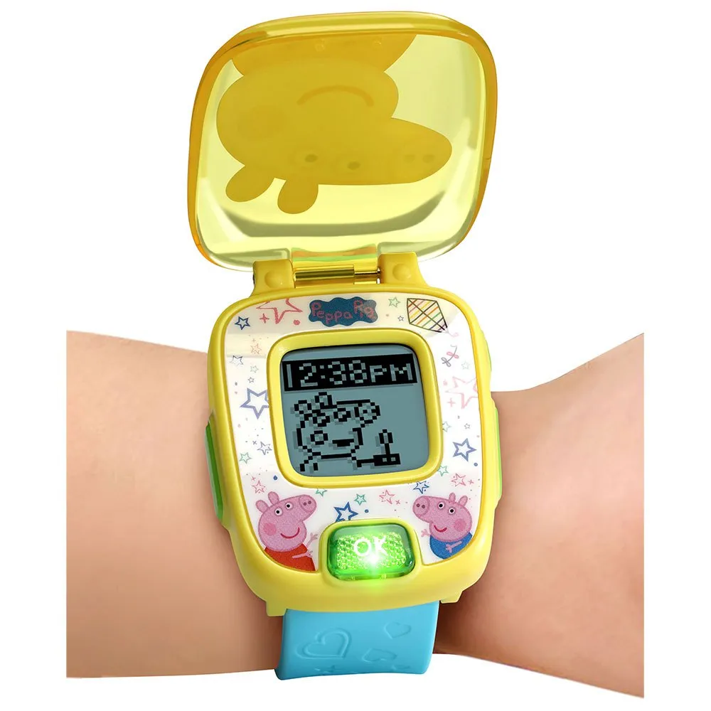 Vtech Peppa Pig ´s Klokke Læringsspill For Barn Versjon Spansk, Blue, One Size Vtech Peppa Pig ´s Klokke Læringsspill For Barn Versjon Spansk, Blue, One Size