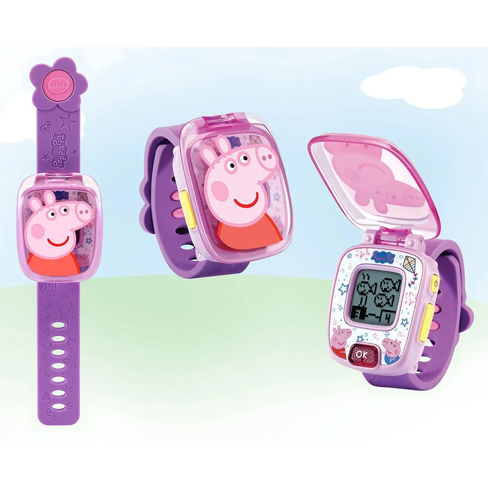 Vtech Peppa Pig ´s Purple Clock -læringsspill For Barn Versjon Spansk, Purple, One Size Vtech Peppa Pig ´s Purple Clock -læringsspill For Barn Versjon Spansk, Purple, One Size