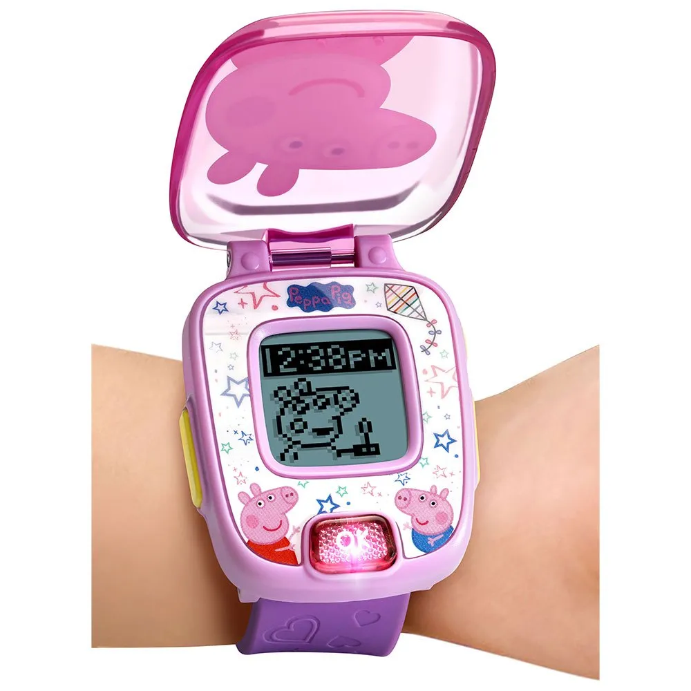 Vtech Peppa Pig ´s Purple Clock -læringsspill For Barn Versjon Spansk, Purple, One Size Vtech Peppa Pig ´s Purple Clock -læringsspill For Barn Versjon Spansk, Purple, One Size