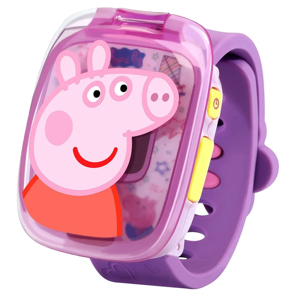 Vtech Peppa Pig ´s Purple Clock -læringsspill For Barn Versjon Spansk, Purple, One Size Vtech Peppa Pig ´s Purple Clock -læringsspill For Barn Versjon Spansk, Purple, One Size