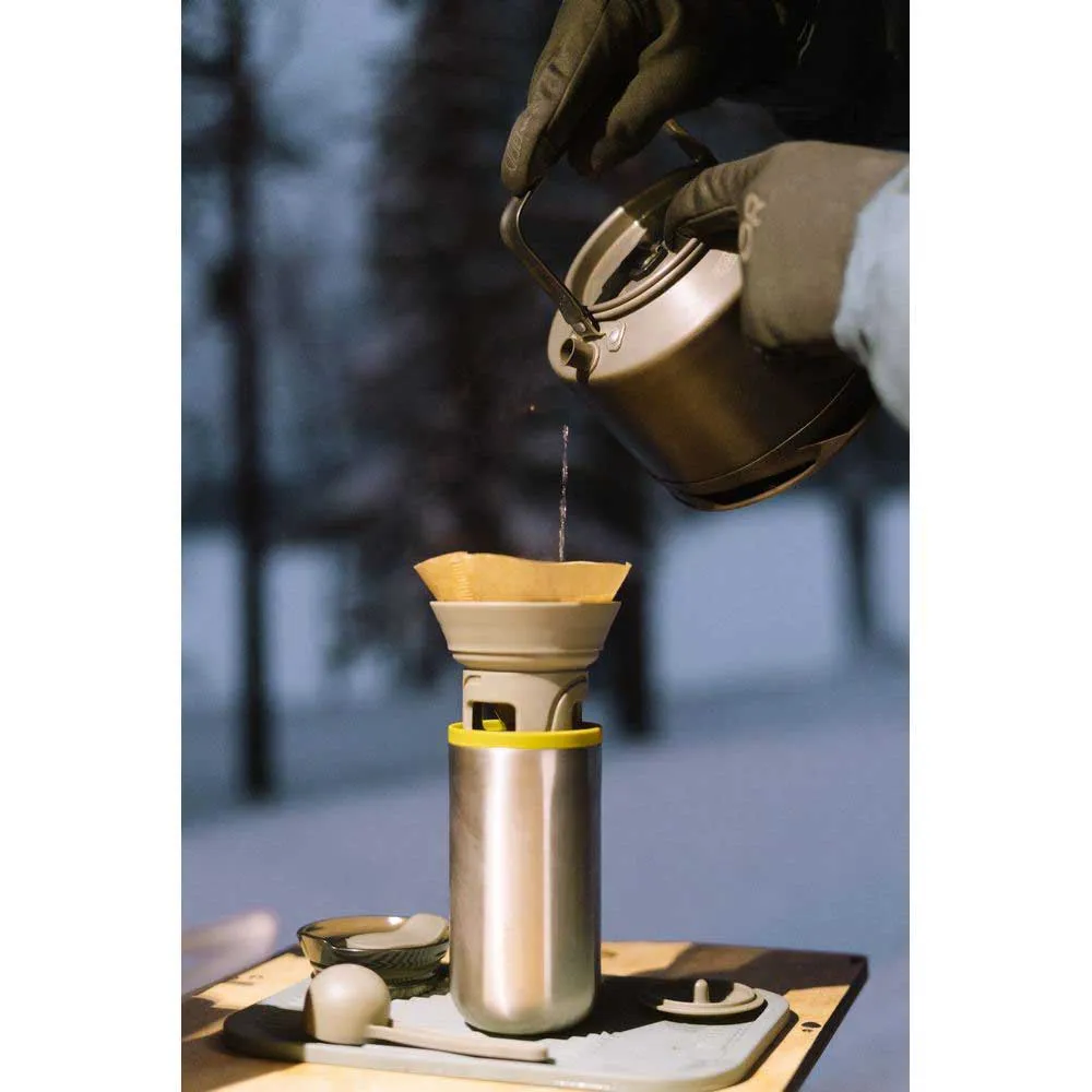 Wacaco Cuppamoka Dryppkaffemaskin, Silver, One Size