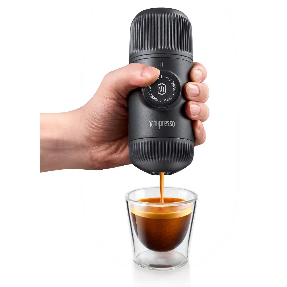 Wacaco Nanopresso Kaffemaskin, Black, One Size