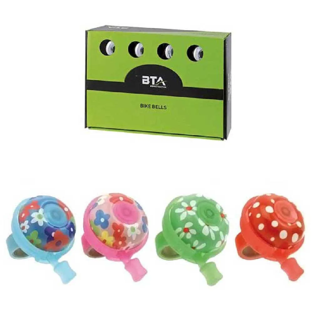 Wag Flowers 45 Mm Sykkelklokke 12 Enheter, Multicolor, One Size