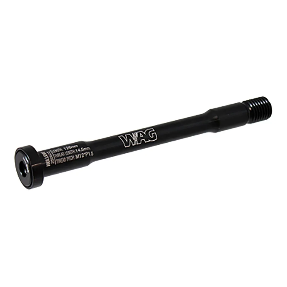 Wag Hollow Lite 12 X 126 Mm Gjennomgående Aksel Foran, Black, 126mm Wag Hollow Lite 12 X 126 Mm Gjennomgående Aksel Foran, Black, 126mm
