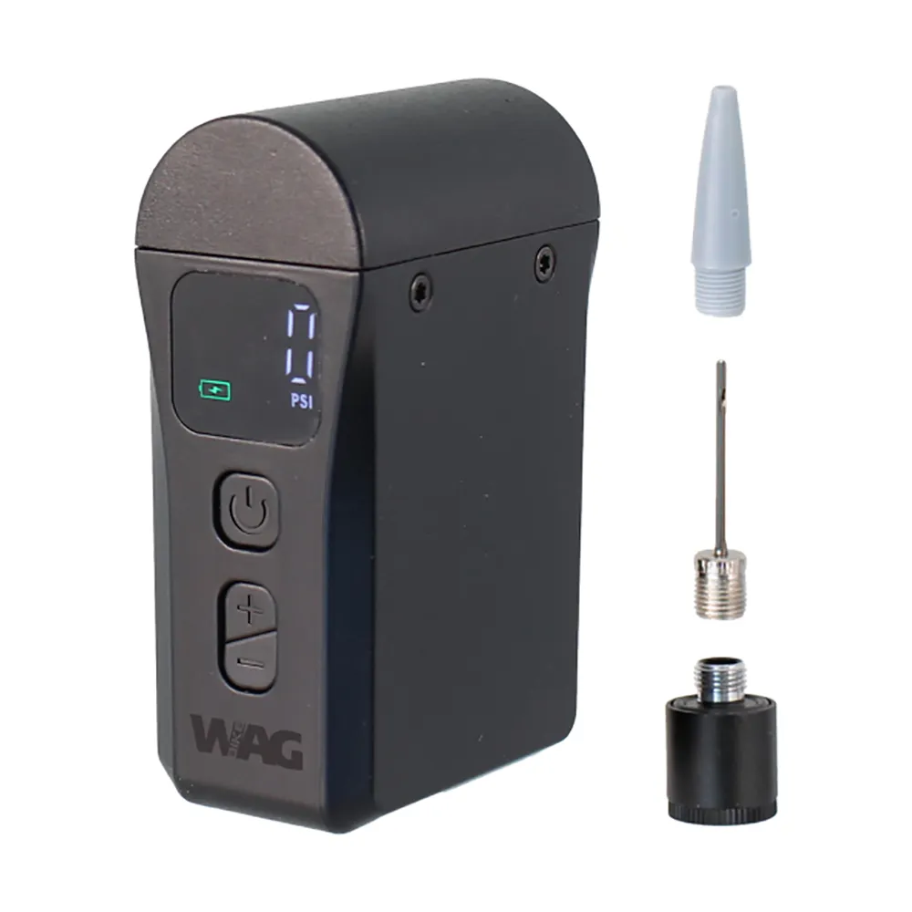 Wag Mini Bærbar Kompressor, Black, One Size