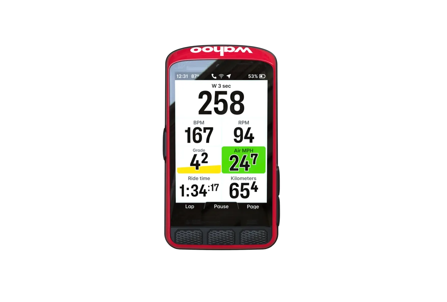 Wahoo Elemnt ACE GPS Sykkelcomputer, Black, One Size