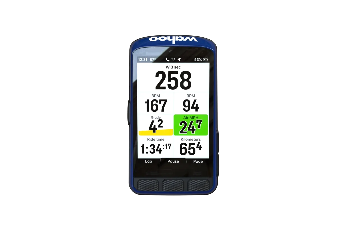 Wahoo Elemnt ACE GPS Sykkelcomputer, Black, One Size