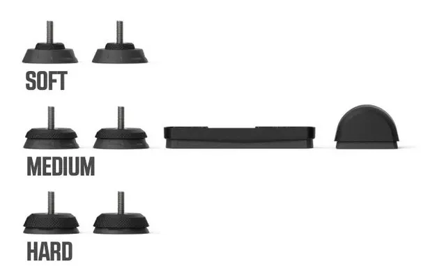 Wahoo KICKR Axis Action Feet, Black, One Size Wahoo KICKR Axis Action Feet, Black, One Size