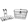 Wald multifit lad med kurv med stivere 32x18.5x22cm, Svart