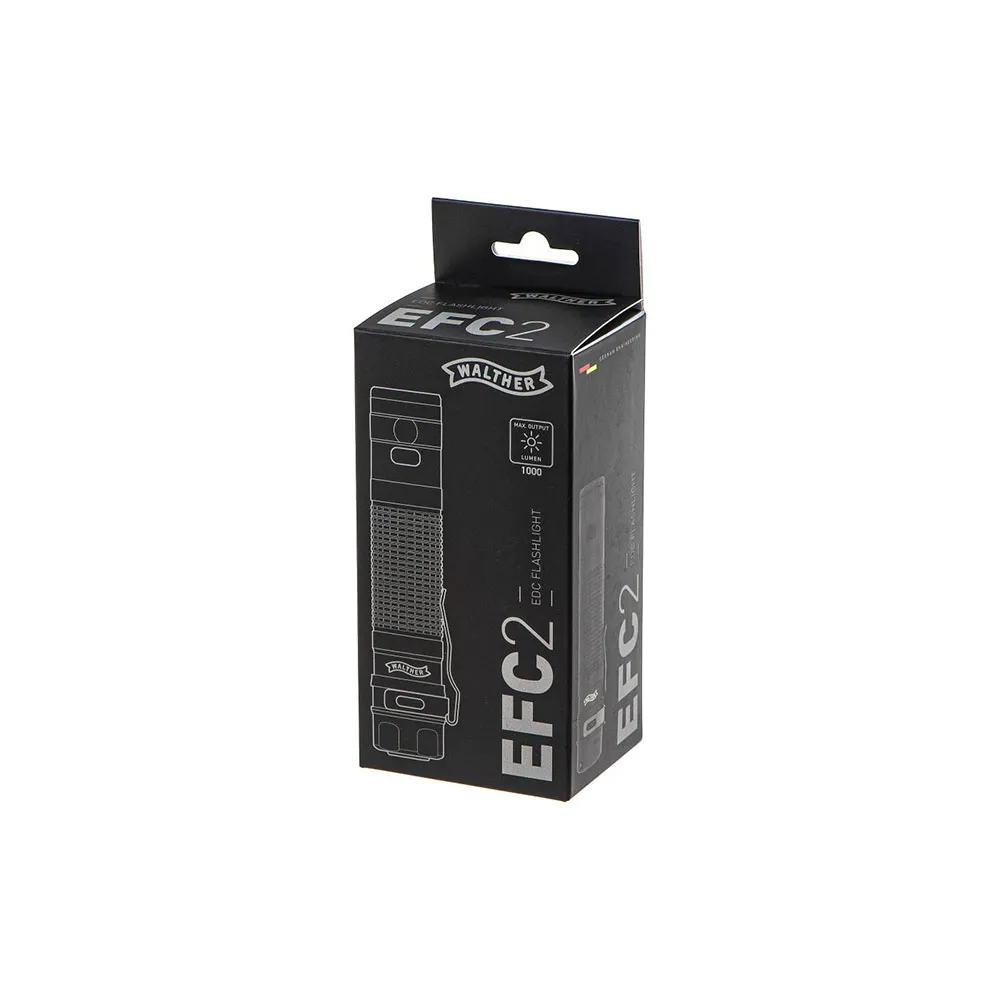 Walther Everyday C2 Lommelykt, Black, One Size