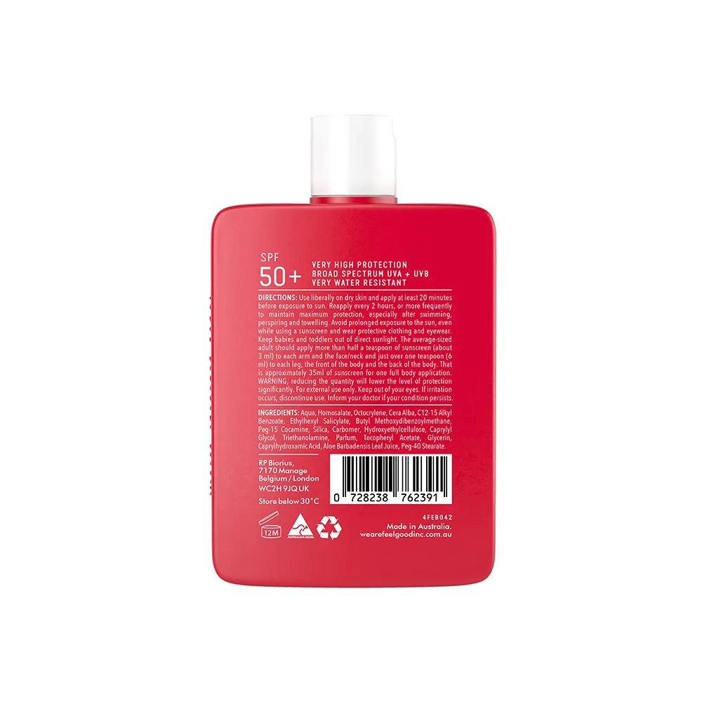 We Are Feel Good Signature Spf50+ 200ml Solkrem, Red, One Size