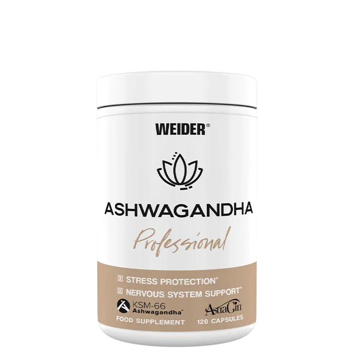 Weider Ashwaganda Professional, 120 kapsler