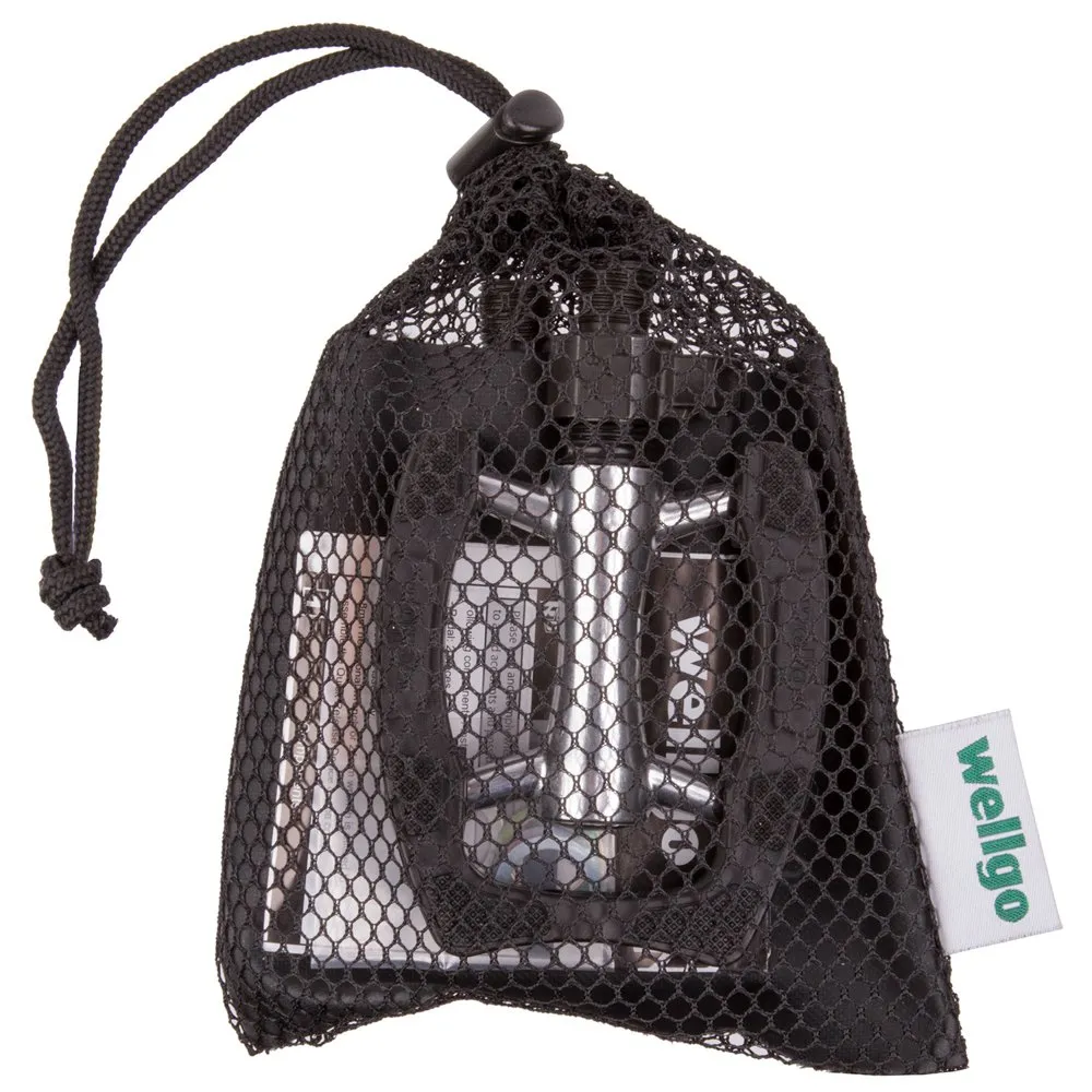 WellGo Clip On Sykkelpedaler, Black, One Size