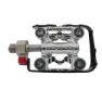 WellGo Half Clipless Sykkelpedaler, Cage, One Size