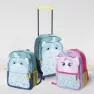 Wellhome 31x17x47 Cm Dino Ryggsekk Med Hjul, Blue