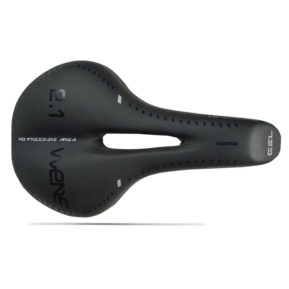 Wens 2.1 Sykkelsete, Black, One Size