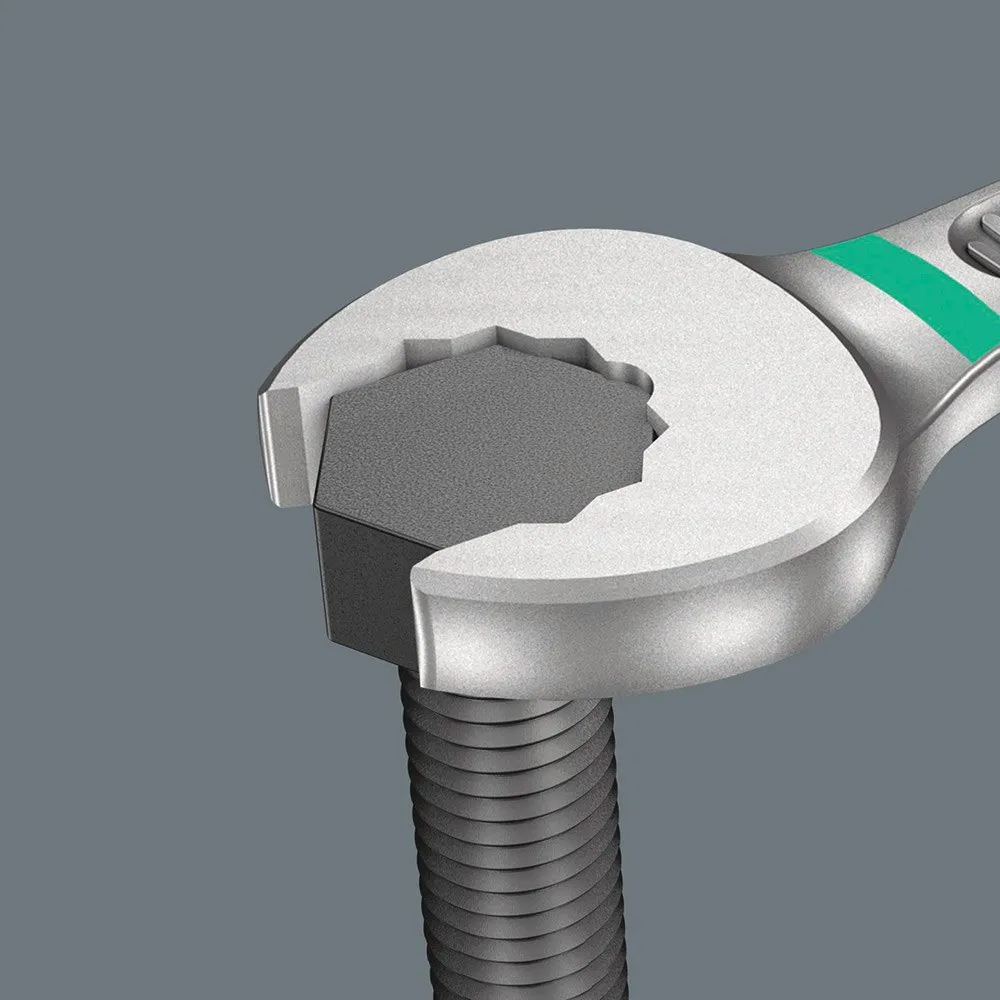 Wera 6003 Joker 5-delt Ringnøkkelsett Med 1 Ring, Silver, One Size Wera 6003 Joker 5-delt Ringnøkkelsett Med 1 Ring, Silver, One Size