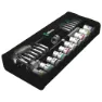 Wera 8100 Sc 6 Zyklop Speed Skralle Sett, Silver, One Size