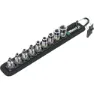 Wera Belte A 1 Zyklop-pipeinnsatssett Med Holdefunksjon 1/4-tommers Driv, Silver / black, One Size
