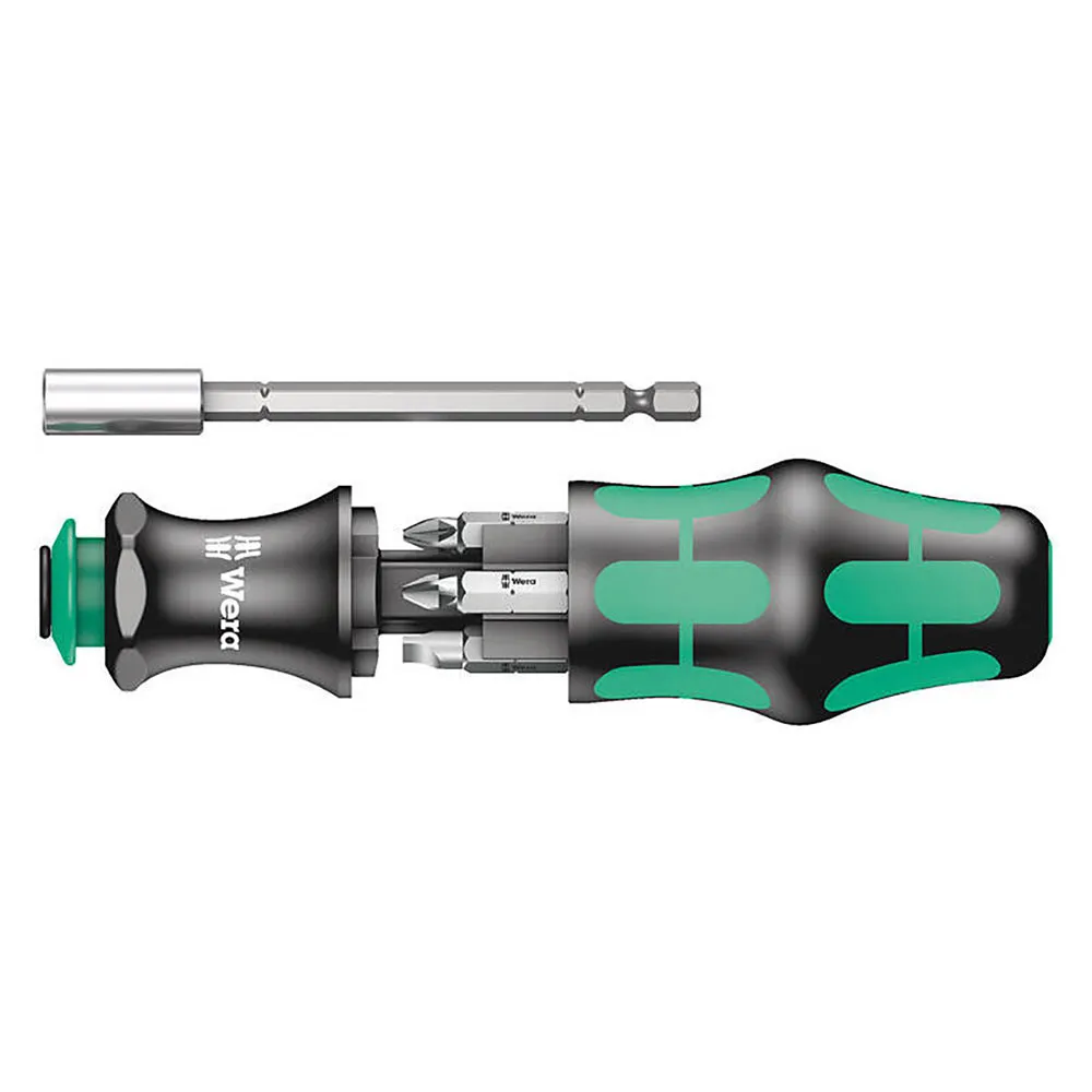 Wera Kraftform Compact 28 Skrutrekker, Black / silver / green, One Size Wera Kraftform Compact 28 Skrutrekker, Black / silver / green, One Size