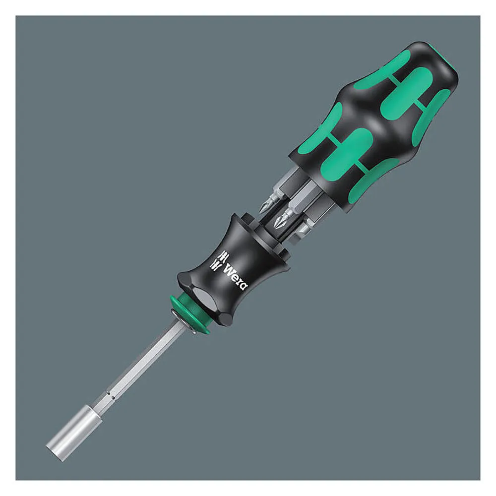 Wera Kraftform Compact 28 Skrutrekker, Black / silver / green, One Size Wera Kraftform Compact 28 Skrutrekker, Black / silver / green, One Size