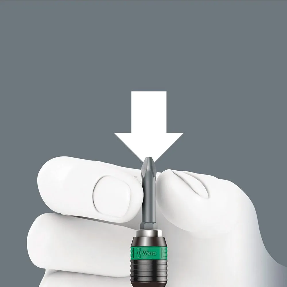 Wera Kraftform Kompakt 400 Bit-check Verktøysett, Black / green, One Size