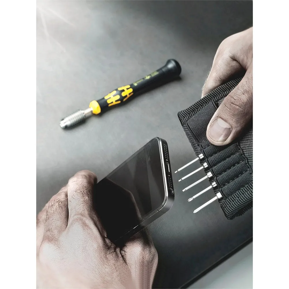 Wera Kraftform Kompakt Micro 11 Esd 1 Verktøysett, Black / yellow, One Size Wera Kraftform Kompakt Micro 11 Esd 1 Verktøysett, Black / yellow, One Size