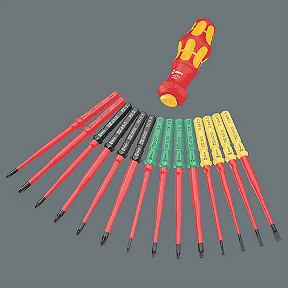 Wera Kraftform Kompakt Turbo Skrutrekkersett, Multicolour, One Size Wera Kraftform Kompakt Turbo Skrutrekkersett, Multicolour, One Size