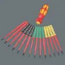 Wera Kraftform Kompakt Turbo Skrutrekkersett, Multicolour, One Size