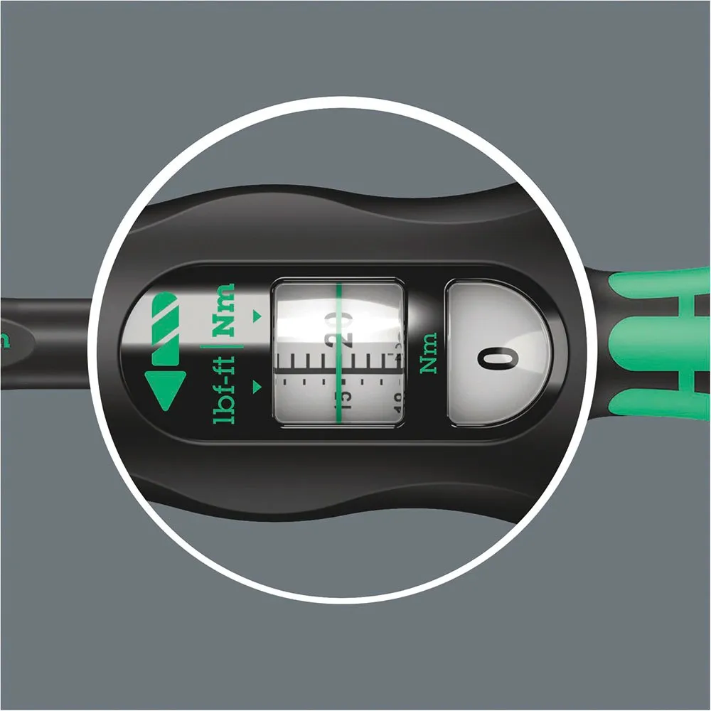 Wera Momentnøkkel Click-torque C 4, Black / green, One Size Wera Momentnøkkel Click-torque C 4, Black / green, One Size