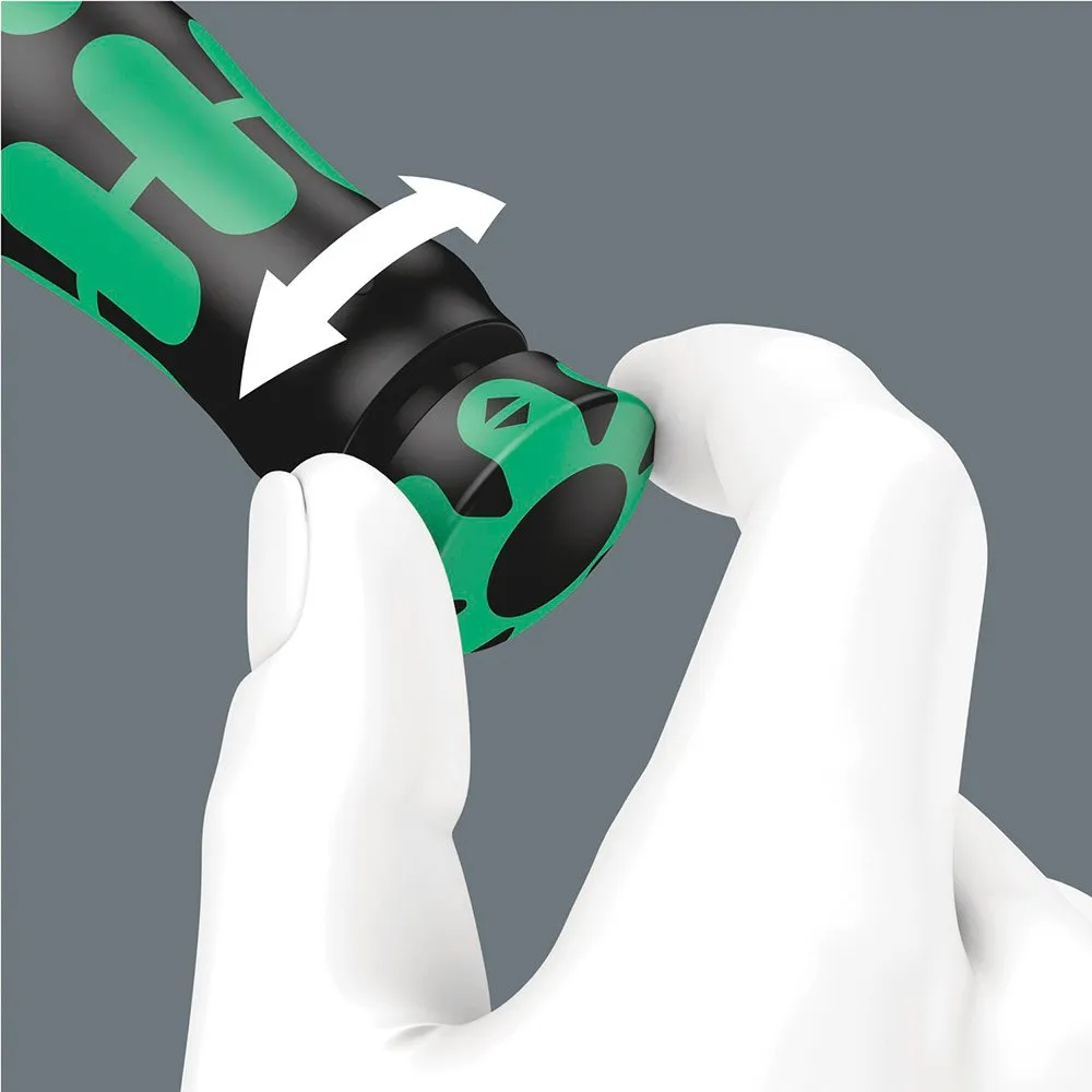 Wera Momentnøkkel Click-torque C3 40-200nm, Black / green, One Size Wera Momentnøkkel Click-torque C3 40-200nm, Black / green, One Size