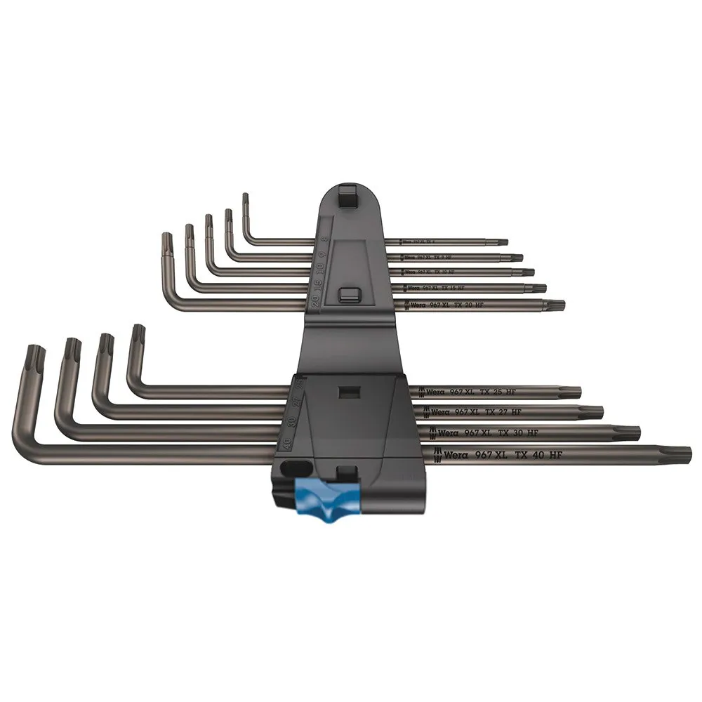 Wera Sett Med Vinkelnøkler 967/9 Tx Xl Hf 1, Black, One Size Wera Sett Med Vinkelnøkler 967/9 Tx Xl Hf 1, Black, One Size