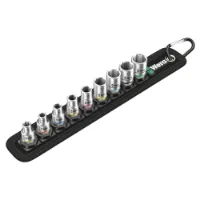 Wera Stikkontaktsett Belt A 4 Zyklop 1/4