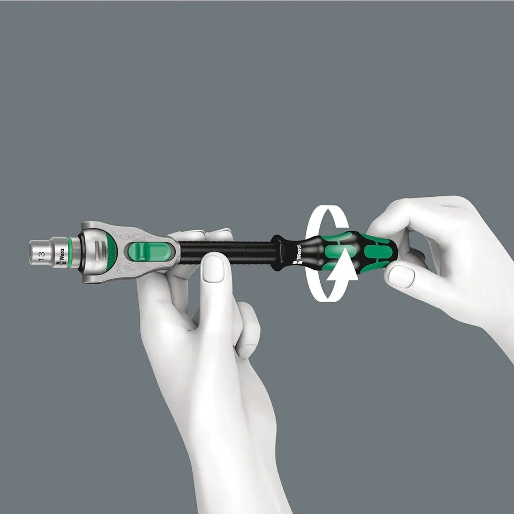 Wera Verktøy 8000 A Zyklop Speed Ratched 1/4 Drive, Black / green, One Size Wera Verktøy 8000 A Zyklop Speed Ratched 1/4 Drive, Black / green, One Size