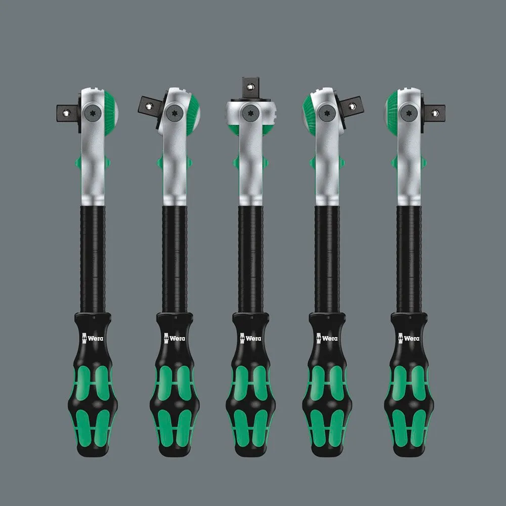 Wera Verktøy 8000 C Zyklop Speed Ratched 1/2 Drive, Black / green, One Size