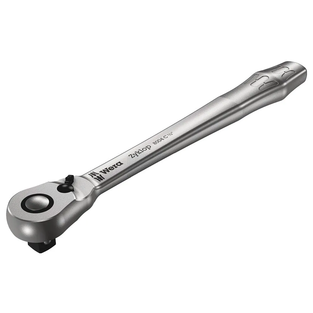 Wera Verktøy 8004 C Zyklop Metal Ratchet 1/2 Drive, Silver, One Size Wera Verktøy 8004 C Zyklop Metal Ratchet 1/2 Drive, Silver, One Size