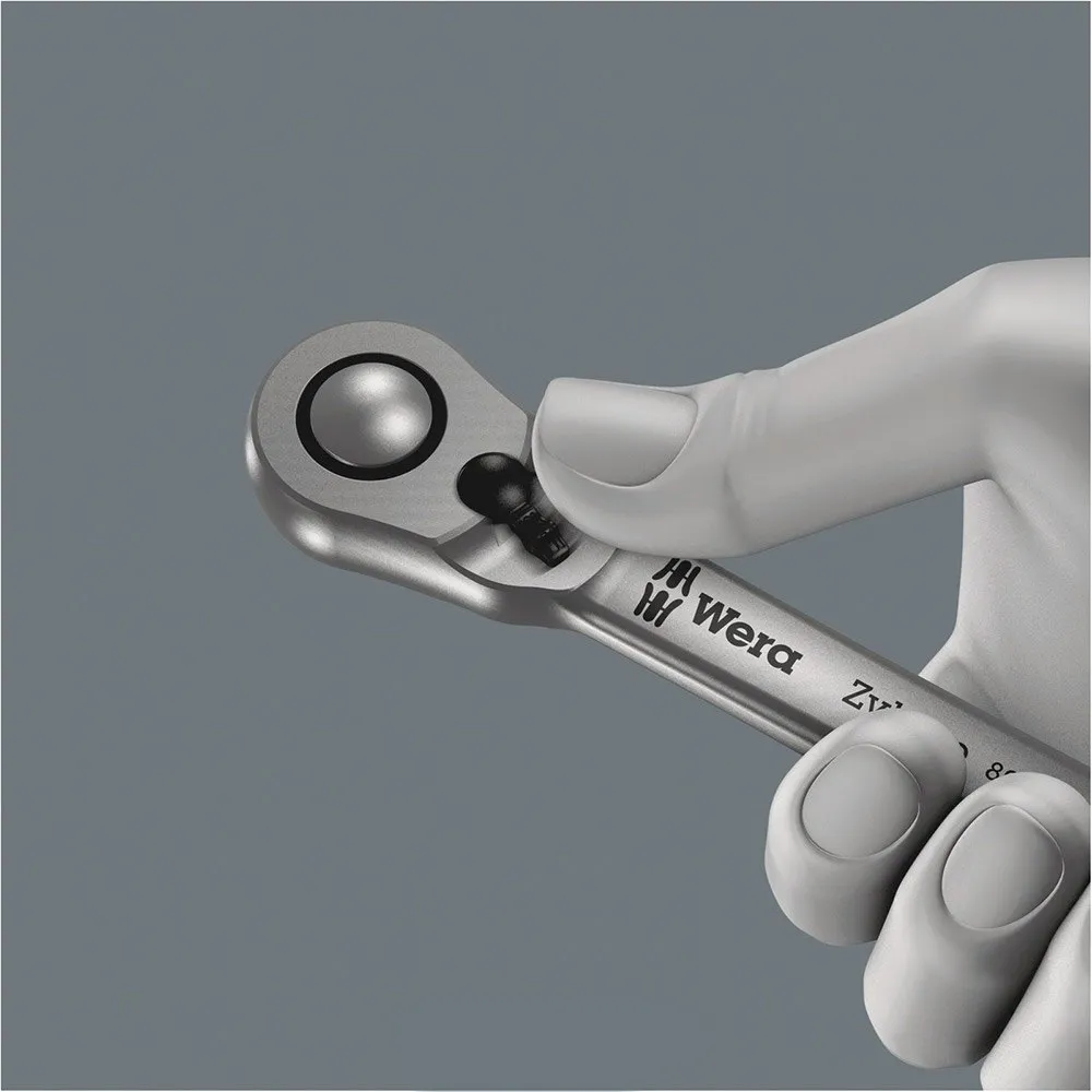 Wera Verktøy 8004 C Zyklop Metal Ratchet 1/2 Drive, Silver, One Size Wera Verktøy 8004 C Zyklop Metal Ratchet 1/2 Drive, Silver, One Size
